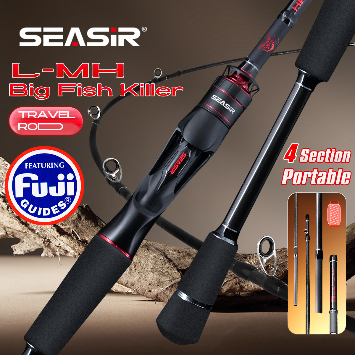 Fishing Rod Surf - Canna da pesca spinning e casting