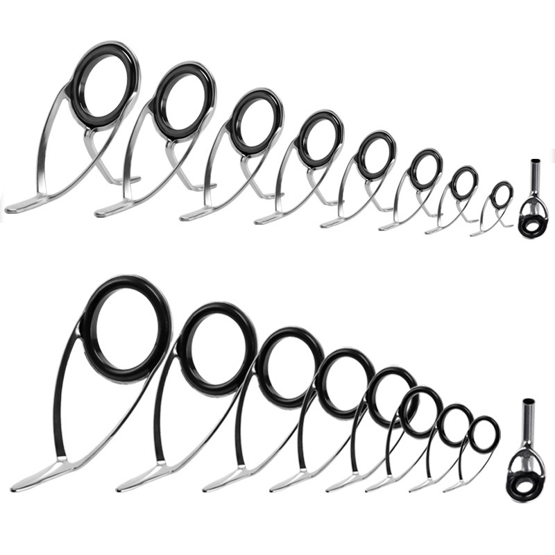 Fishing Rod Casting - 9 pezzi guide per canna da