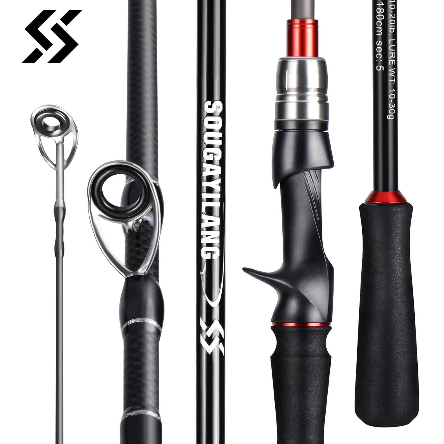 Sougayilang Lure canna da Pesc - Fishing Rod Surf recensione e prezzo