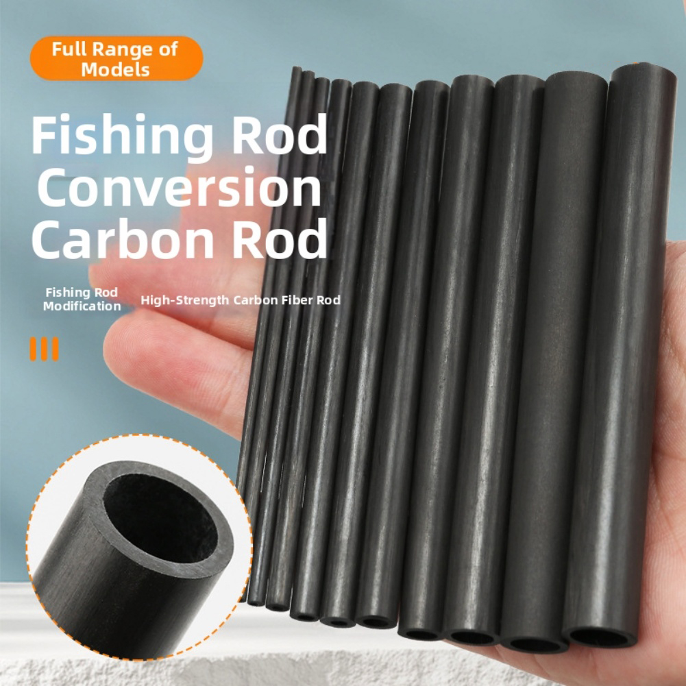 Tubo in Fibra di Carbonio Nero - Fishing Rod Carbon Fiber recensione e prezzo